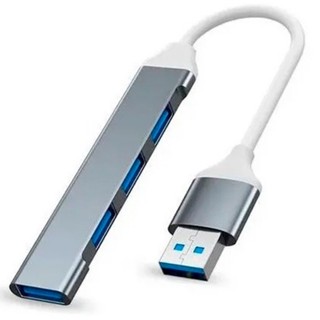 Hub Usb 3.0 4 Portas 5 Gbps Super Rapido Mouse Teclado Hd Alex em Oferta na Shopee