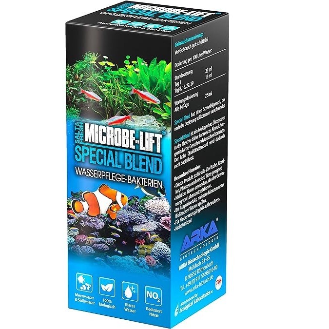 Microbe Lift Special Blend 251ml Aquário Marinho E Agua Doce