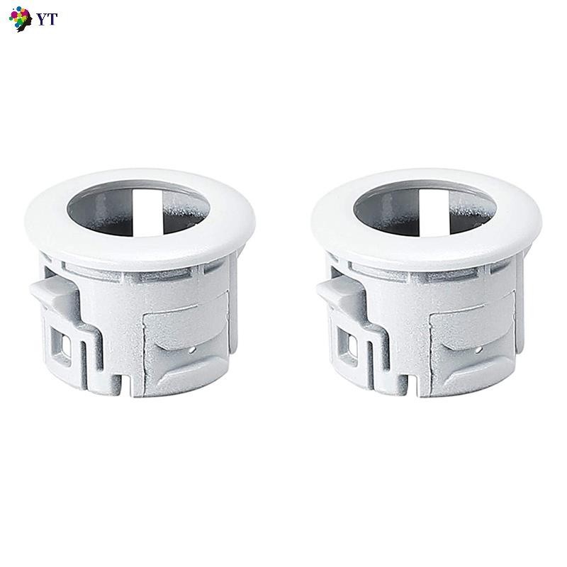 Suporte Do Sensor De Assistência Ao Estacionamento Para 4Runner 2Pcs White
