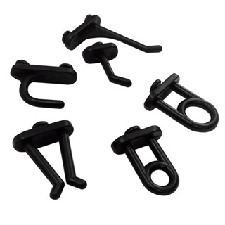 Kit com 24 ganchos plásticos mistos para painel porta ferramentas - Presto