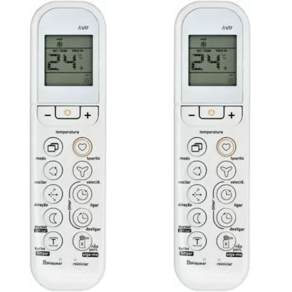 Oferta com 2 Controle Compatível Ar Condicionado Midea Split Vize Liva