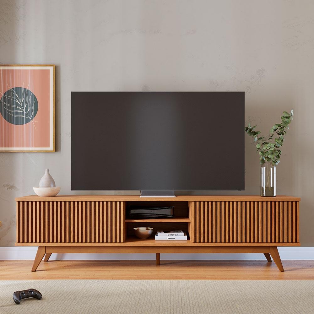 Rack Fortaleza Freijó 218 cm em Oferta na Shopee