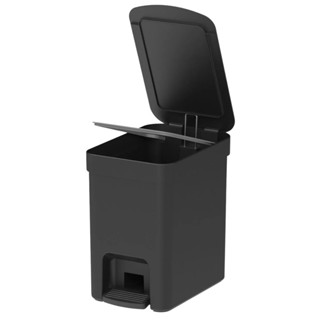 Lixeira 6 Litros Banheiro Cozinha Escritório Lavabo Esconde Saco Linha Trium Preta OU em Oferta na Shopee