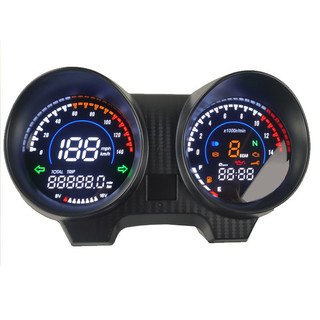 Motocicleta LED Instrumento Eletrônico Digital RX110 CG TITAN150 Fan150 Velocímetro