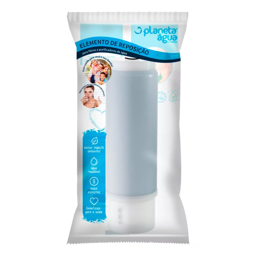 Refil Purificador de Água PA 230 Rosca Especial Planeta Água Bebedouro Torneira 1091A em Oferta na Shopee