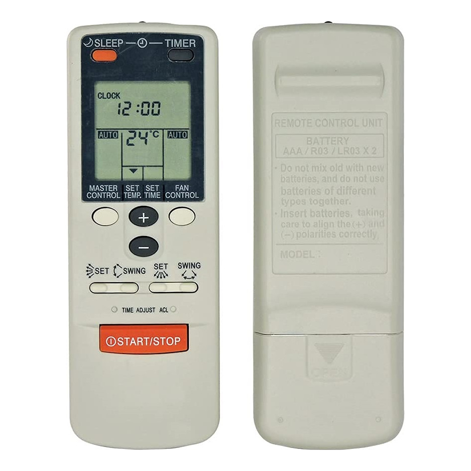 Controle Compatível Ar Condicionado Fujitsu Ar-jw27 Jw17 Jw2