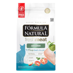 Ração Fórmula Natural Fresh Meat Gatos Sênior Sabor Frango 1 kg