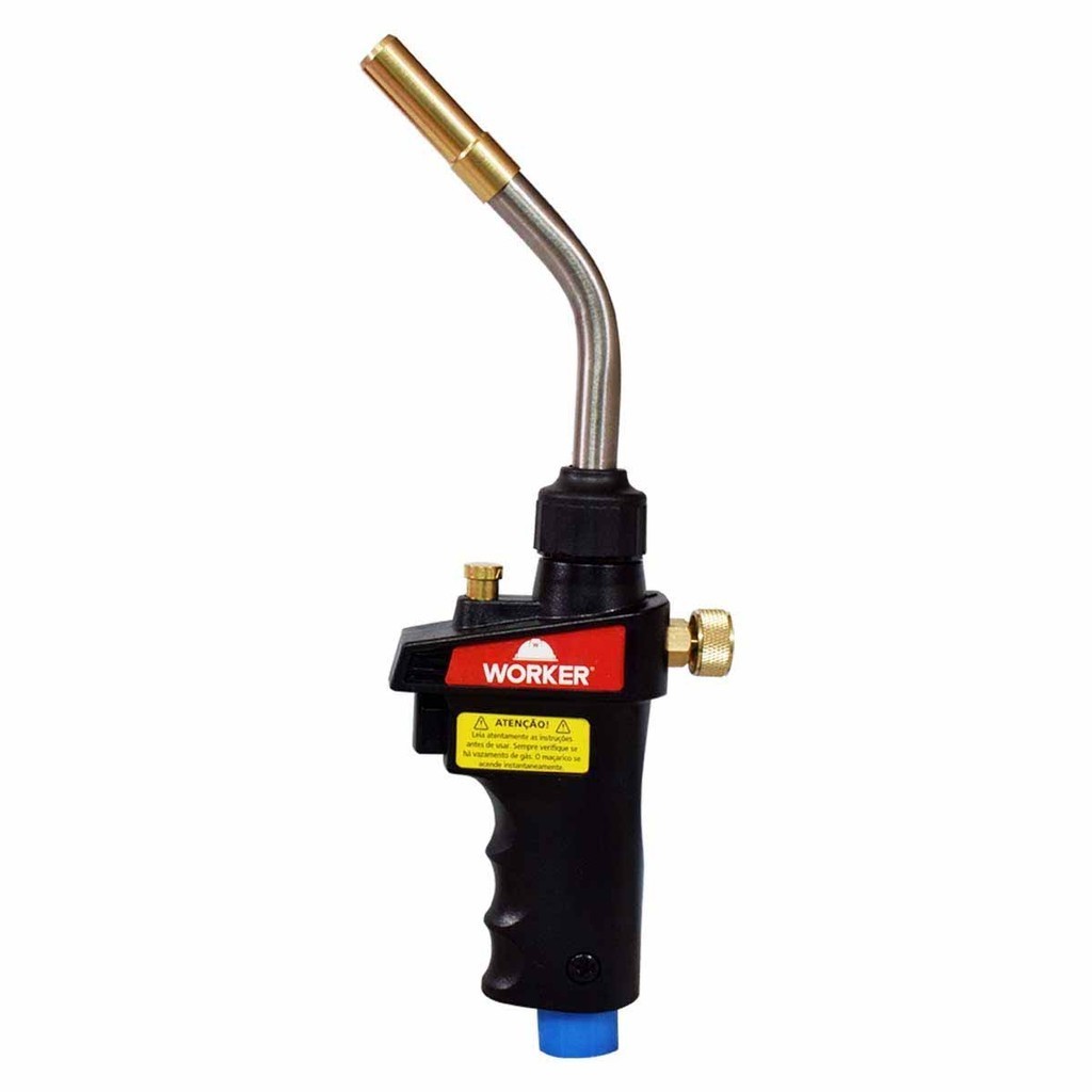 Maçarico Portátil WORKER Automático Uso Profissional Mapp