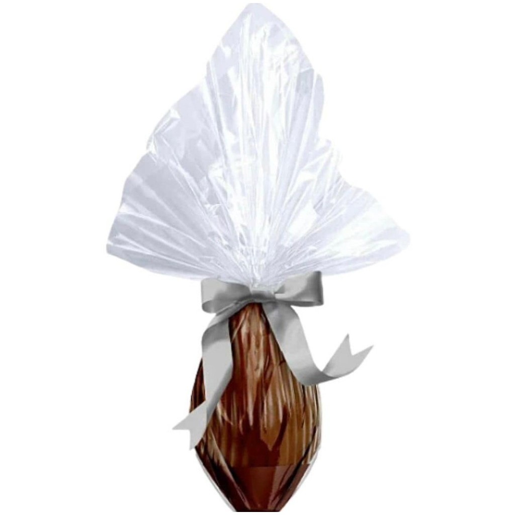 50 Embalagens Sacos Express Incolor Ovo Páscoa 500g a 1000g - 44x44 cm INOVE