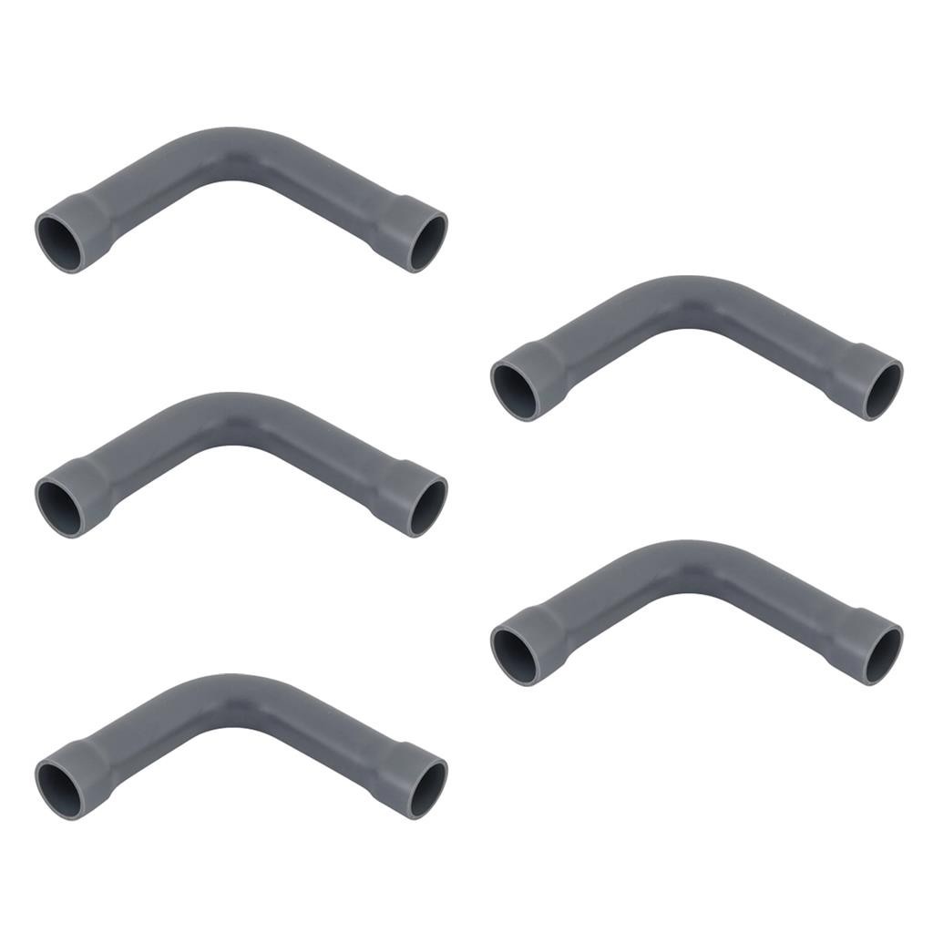 Kit 5 Curvas Pvc Para Eletroduto Aparente 90g 3/4 Wetzel