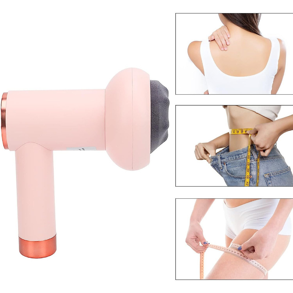 Massageador de Celulite Máquina de Esculpir Corpo de Carregamento USB 6 Níveis Botão de Queima de Gordura Drenagem Linfá