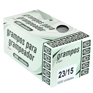 Grampo Acc 23/15 Galvanizado 5000 Unidades em Oferta na Shopee