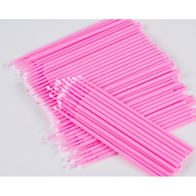 Microbrush Cotonete Alongamento Fio A Fio Cílios - 100un em Oferta na Shopee