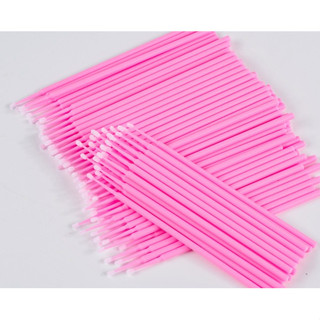 Microbrush Cotonete Alongamento Fio A Fio Cílios - 100un em Oferta na Shopee
