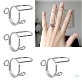 Crescent2 Conjunto 10 Anéis Unhas Abertos Cobre Para Jóias em Oferta na Shopee