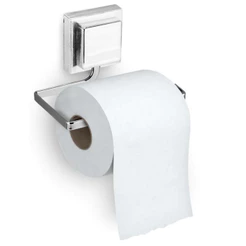 Suporte Papel Higiênico De Banheiro Lavabo Prata 3m