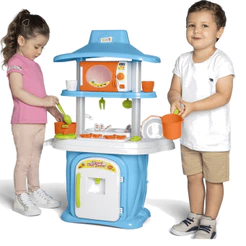 Cozinha Completa com som e água - Le Grand Chef Junior - Azul - 1311 - Calesita