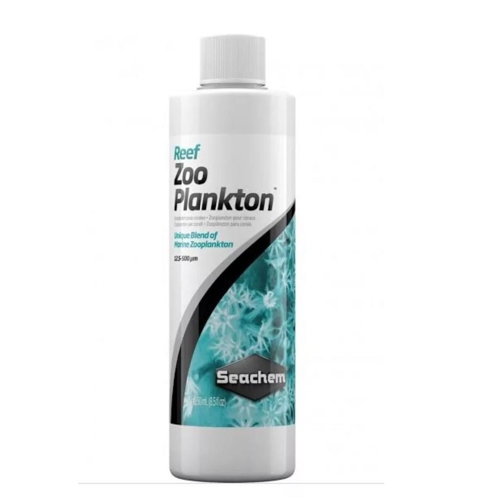 Seachem Reef Zooplankton 500ml Alimento De Coral Zooplâncton