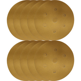10 Disco Lixa 7 Furos 152mm 6"Pol Velcro, Lixadeira PDR em Oferta na Shopee