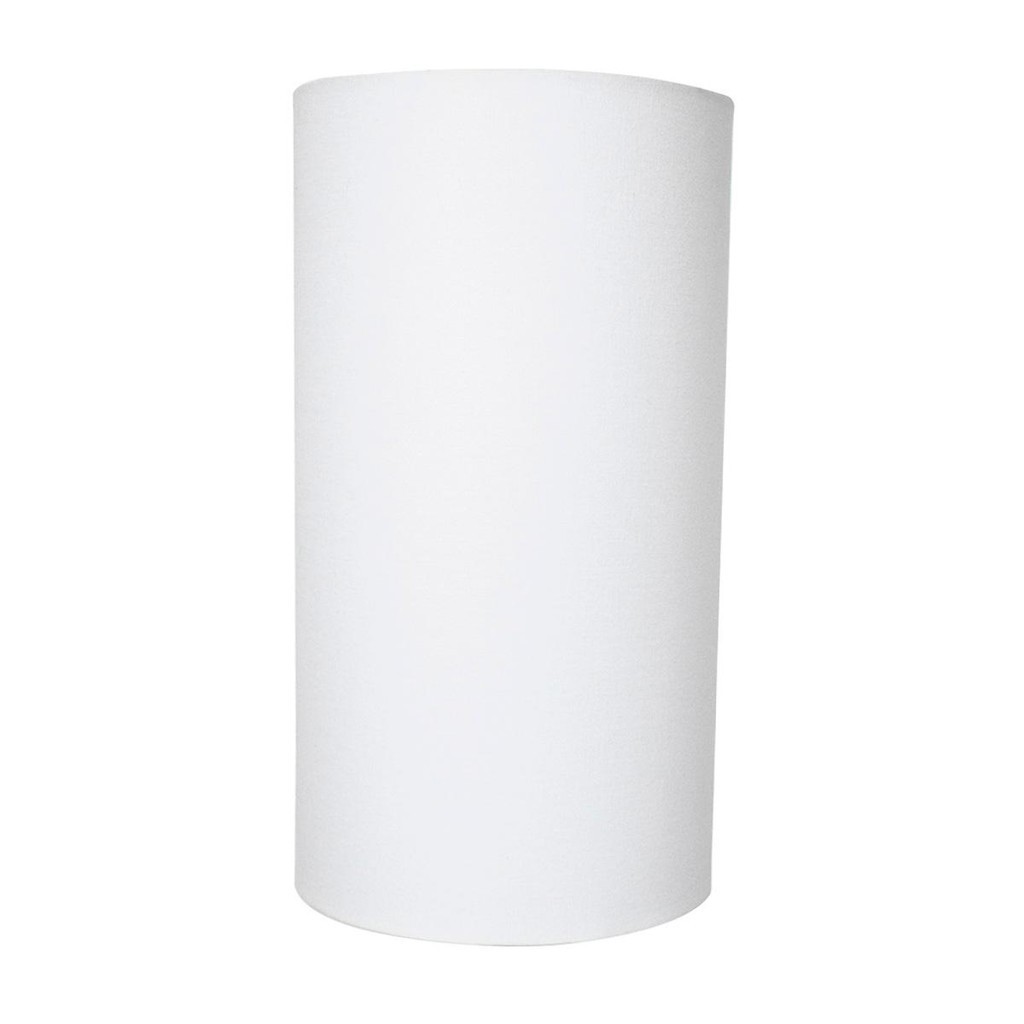 Imagem Cúpula de Abajur luminaria 22x13x13cm tecido Algodão Soquete Importado Ref 82