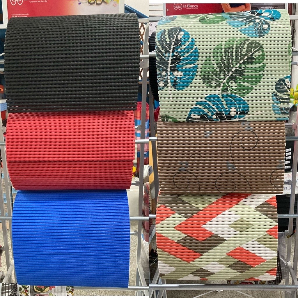 Tapete Passadeira Emborrachada E Antiderrapante Vendia Por Metro Varias Estampas Cozinha De Qualidade em Oferta na Shopee