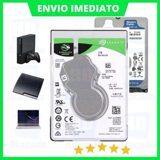 HD Interno 500GB e 1TB Slim 2.5" Notebook/Xbox/PS3/PS4 - Disco Rígido HDD SATA com NF e Garantia em Oferta na Shopee