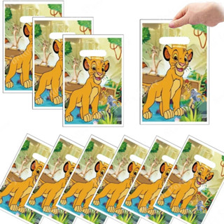 10/20/30 Pçs/set Disney Leão Rei Sacos De Presente Biscoitos De Chocolate Doces Simba Saco De Festa Meninos Festival De em Oferta na Shopee