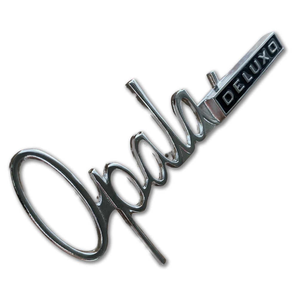 EMBLEMA MANUSCRITO OPALA DE LUXO 1969 ATÉ 1971 LATERAL TRASEIRA - PREMIUM