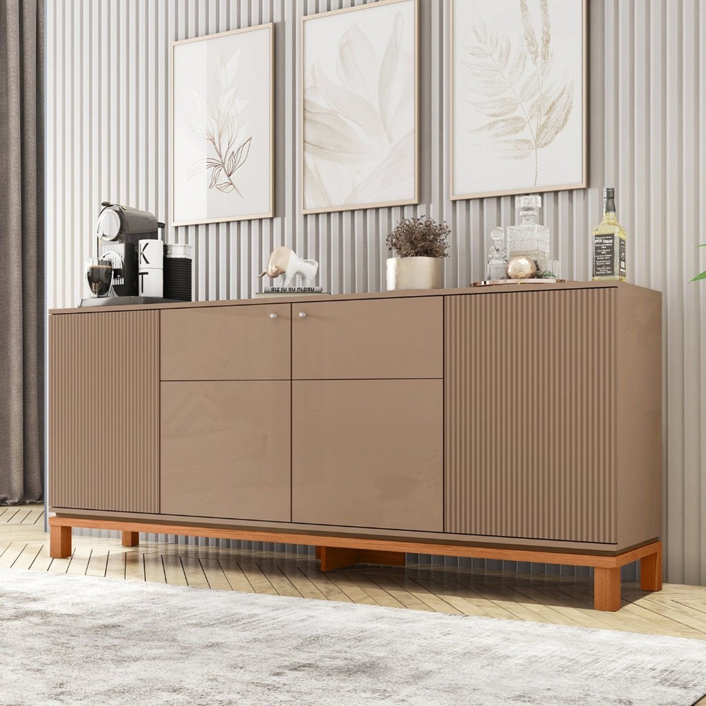 Buffet para Sala de Jantar 4 Portas Mondrian - Home & Living