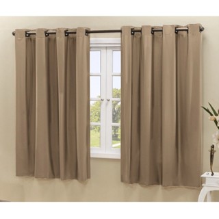 Cortina Blackout Avelã 2,20m x 1,30m Quarto Sala Blecaute PVC corta 100 % a luz em Oferta na Shopee