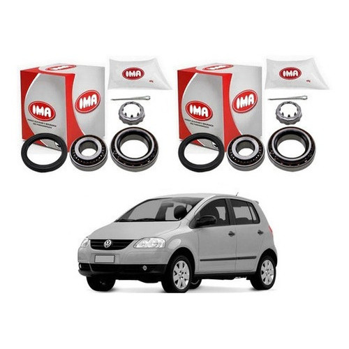 Par Kit Rolamento Roda Traseiro Original, Volkswagen Fox 1.0 em Oferta na Shopee