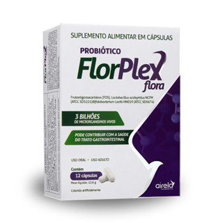 Florplex Probiótico 3 Bilhões Microrganismos Saúde Intestino