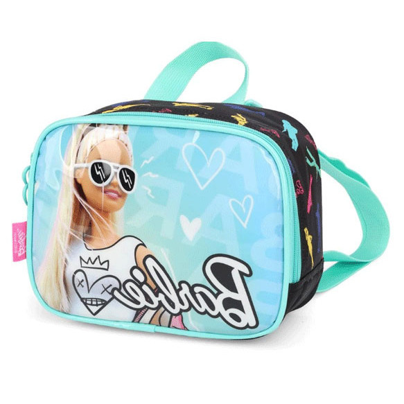 Lancheira Térmica Barbie Maxlog Verde Água