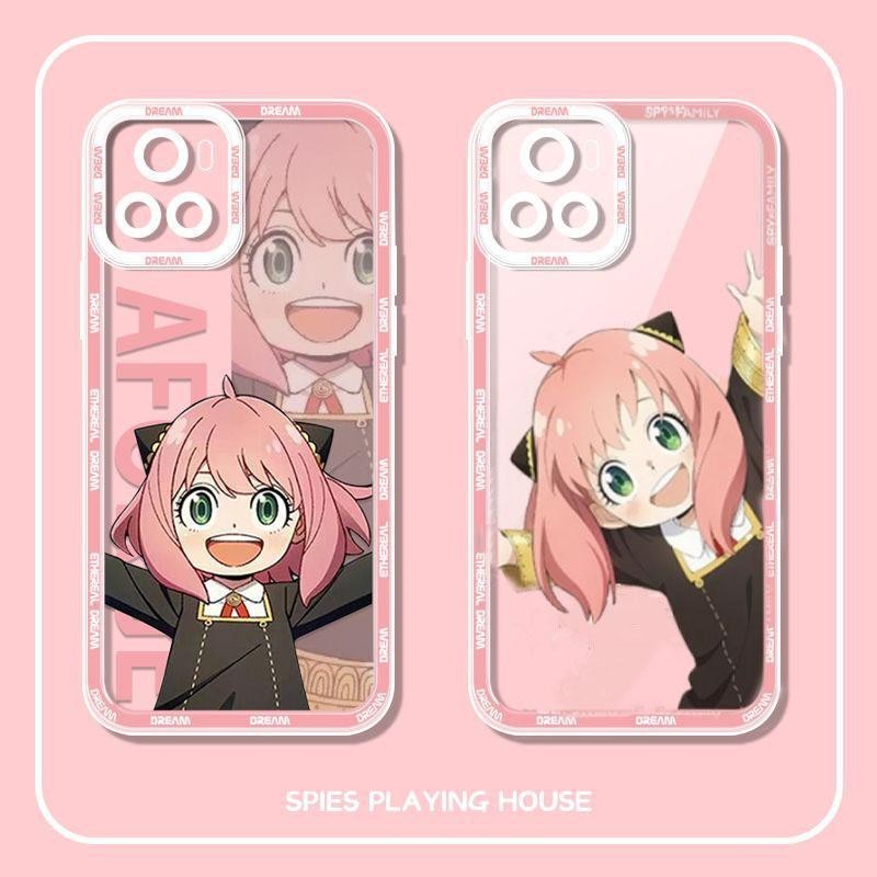 Espião x Família De Desenhos Animados Anime Anya Capa De Celular Para xiaomi Mi 11 Lite 11T POCO M3 M4 X5 X4 X3 NFC PRO X4GT X3GT X4PRO X5PRO F3 K40 M3 Protetora De Silicone Transparente Macia Câmera