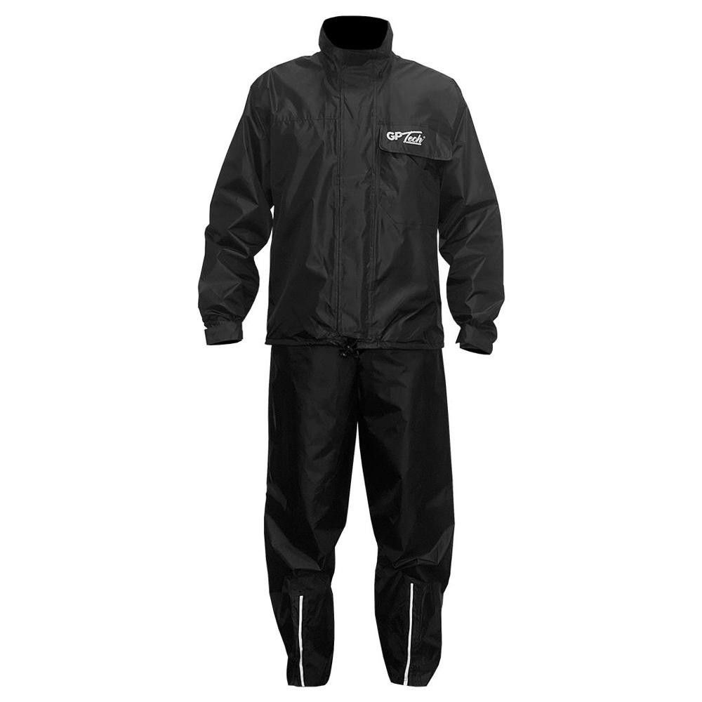 CAPA CHUVA GP TECH COMFORT NYLON | PRETA | G em Oferta na Shopee