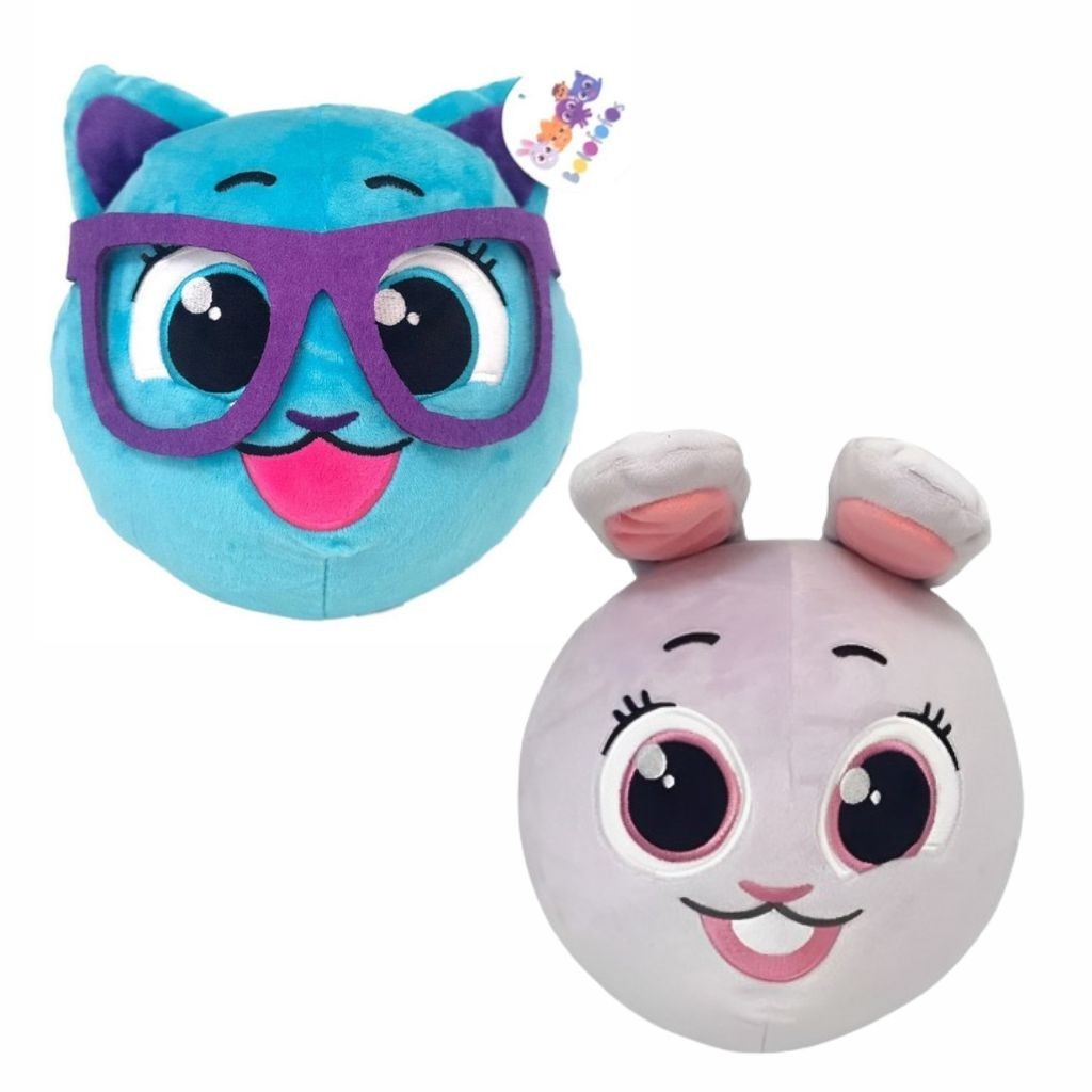 Kit Pelúcia Bolofofos Com Música Shophie E Bunny 30cm - Fun em Oferta na Shopee