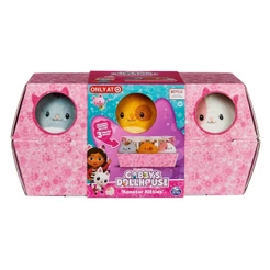 3 Pelúcias De Hamster Kitties - Gabbys Dollhouse
