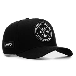 Boné Trucker MVCK Preto Brasão Qualidade Premium