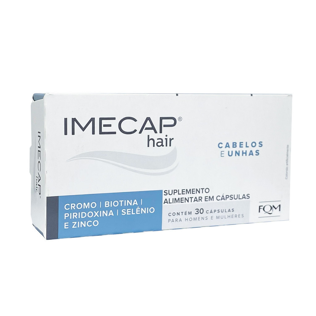 Imecap Hair Cabelos e Unhas Biotina 30cps