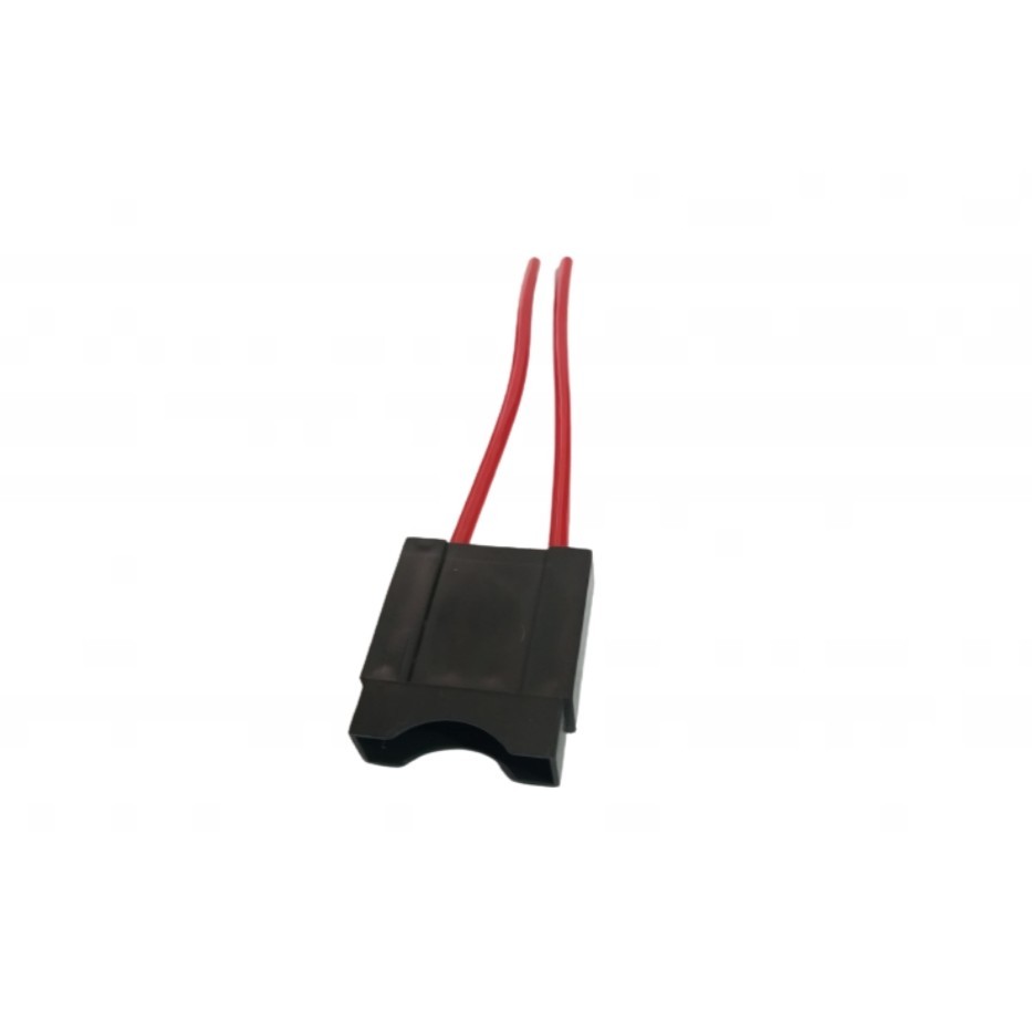 Porta Fusível Lamina Max Fio 4mm + Fusível Maxi 40 amperes