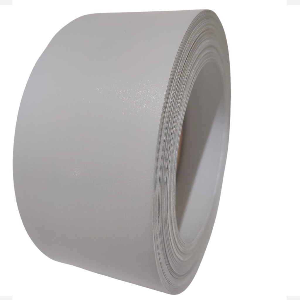 Fita De Borda Pvc Para Formica Cinza Cobalto Tx Fosco 64mm X 5m Acabamento Moveis Revestimento L118 PP95