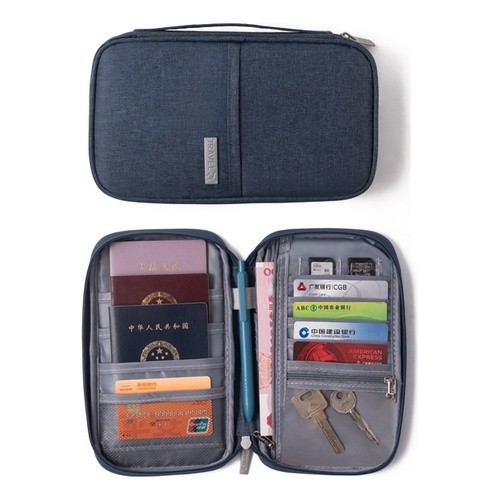 Imagem Carteira Case Porta Passaporte Bolsa Cartão Id Viajem  Alta qualidade