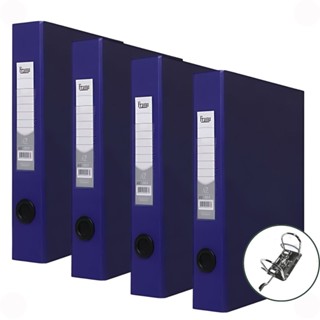 Pasta Registradora Fichário AZ Ofício Lombo Estreito Kit 4un Ideal para Organização de Arquivos Documentos Escritórios em Oferta na Shopee