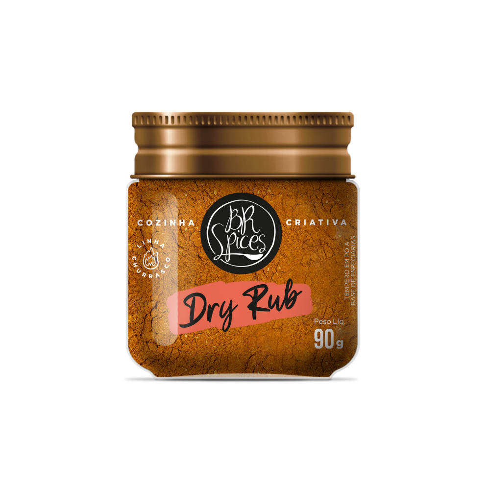 Tempero Pote BR Spices Dry Rub 90g