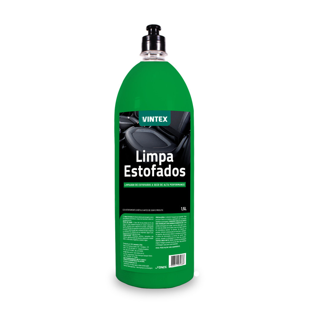 Produto Para Limpar Banco Carro Limpa Estofados 1.5L Vonixx