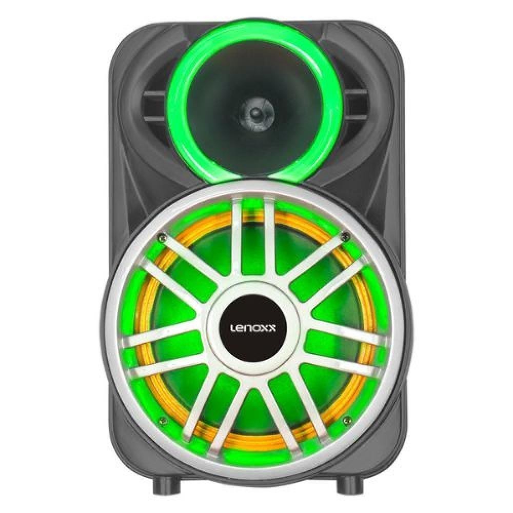 Caixa de Som Amplificada Lenoxx LCA8 300W Bluetooth USB