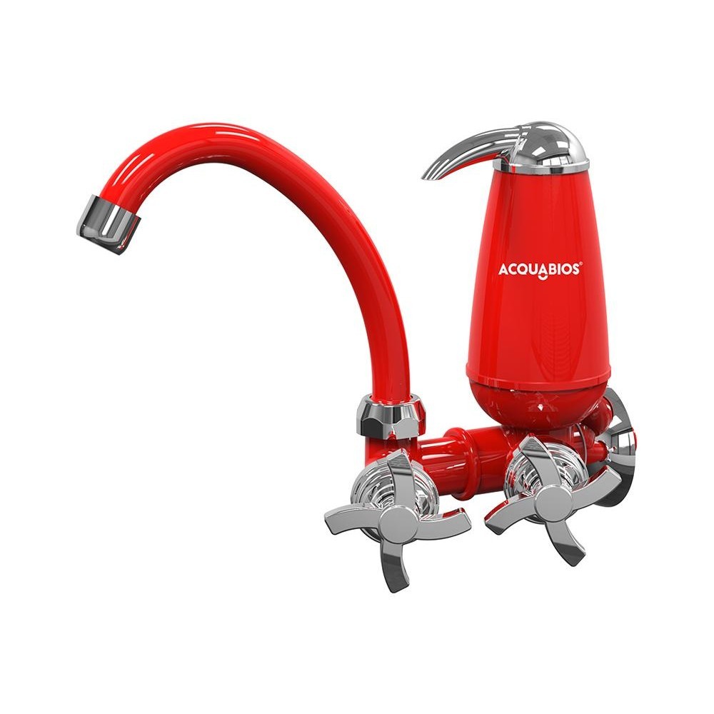 FILTRO COM TORNEIRA COLORS - VERMELHA VOLANTE QUADRISETA em Oferta na Shopee