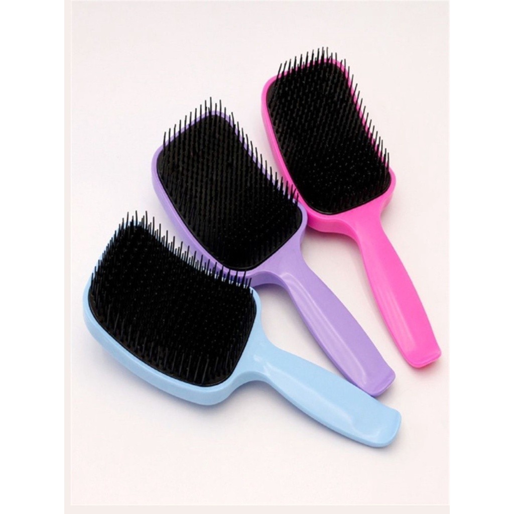 Escova raquete flex para desembaraçar cabelos com alta qualidade em Oferta na Shopee