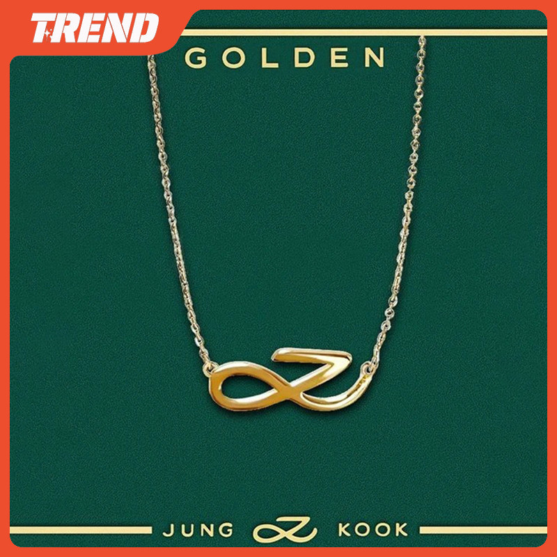 KPOP JUNGKOOK Ouro Charme Pulseira