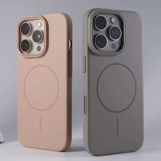 Capa Magnética Minimalista Ultrafina À Prova De Choque Para iPhone 16 15 14 13 12 11 Pro M...
